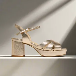 Gracie - Champagne metallic