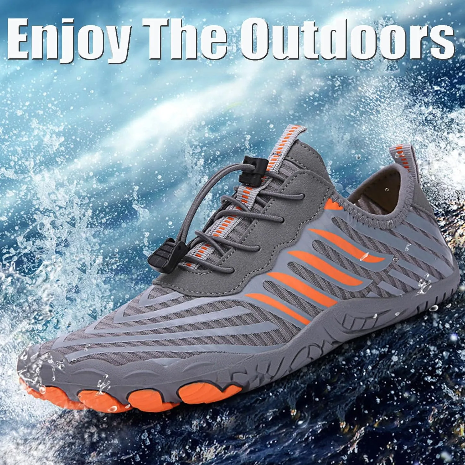 Grounded Footwear for Women Men Hike Barefoot Footwear Barefoot Vitality Shoes Women's Quick Dry Water Shoes