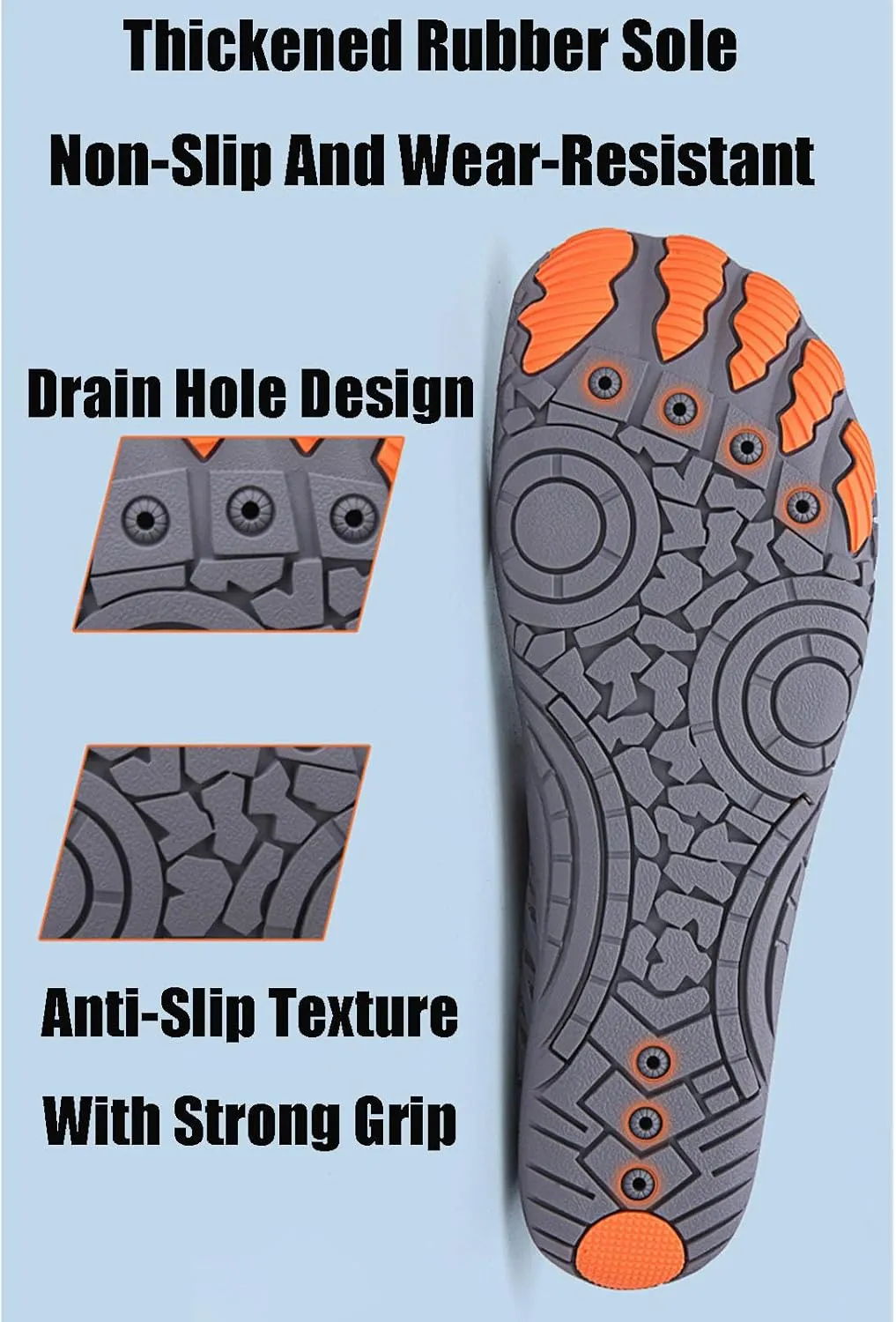 Grounded Footwear for Women Men Hike Barefoot Footwear Barefoot Vitality Shoes Women's Quick Dry Water Shoes