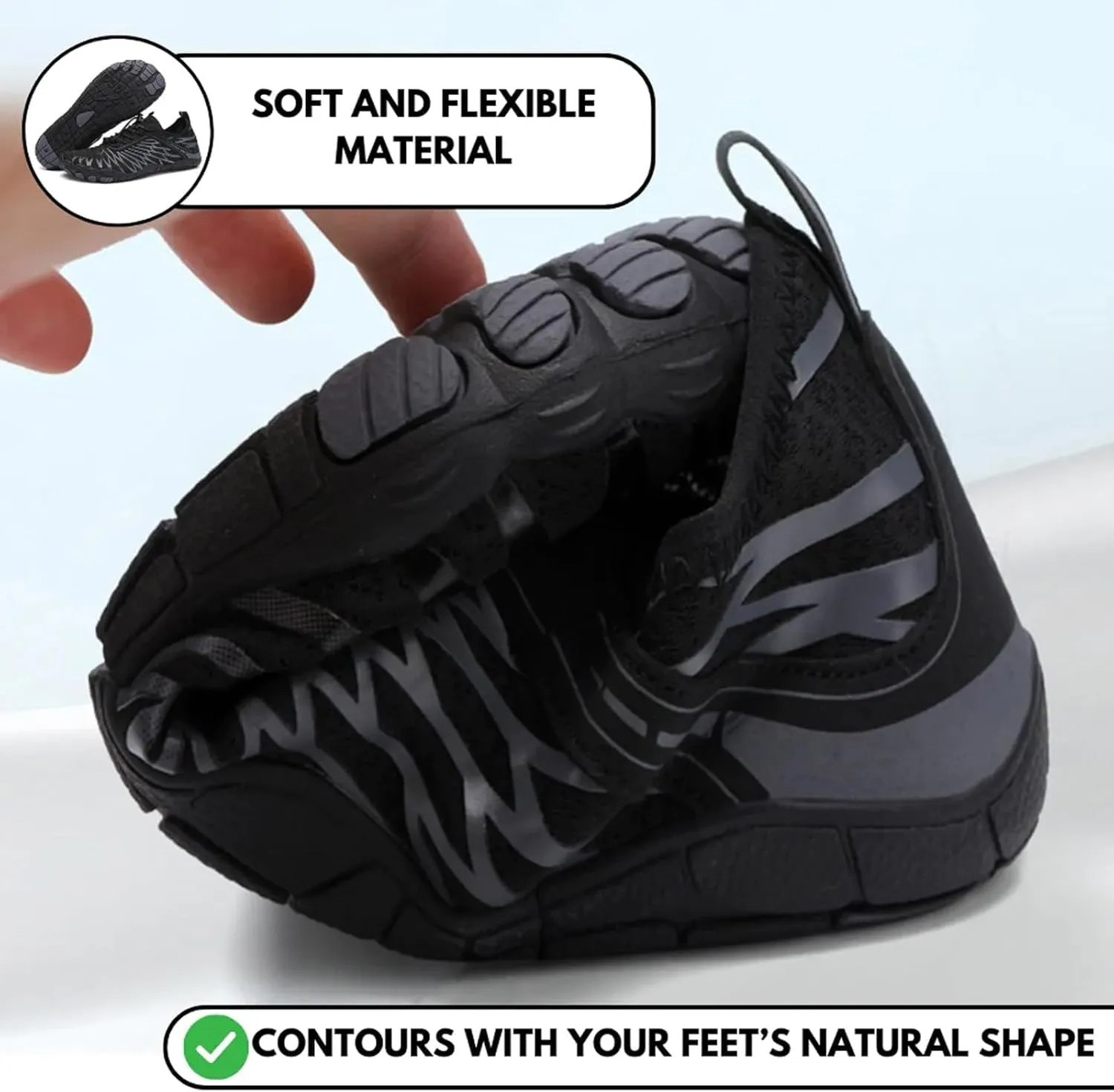 Grounding Shoes with Copper, Grounding Shoes for Earthing, Skin Pro with Copper - Grounding Allround Barefoot Shoes Unisex