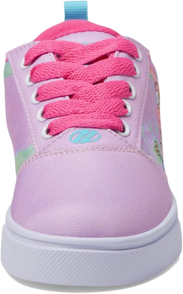 HEELYS Unisex-Child Pro 20 Spongebob (Little Big Kid/Adult) Wheeled Heel Shoe, Light Pink/Aqua, 1 Us