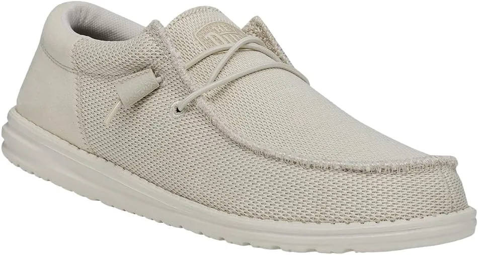 Hey Dude Men's All Wally Styles | Men’s Shoes | Men's Lace Up Loafers | Comfortable & Light-Weight
