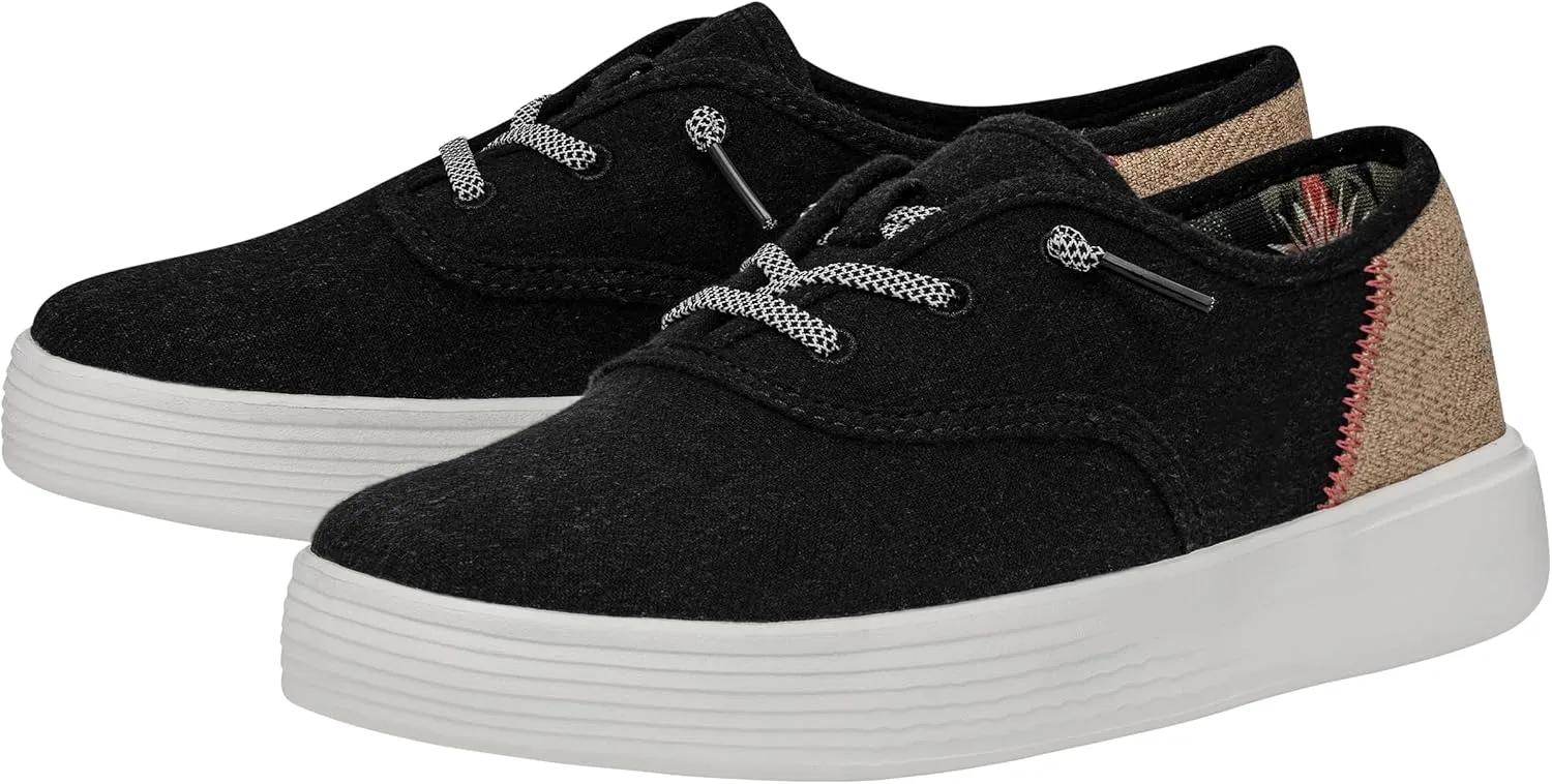 Hey Dude Men's Conway Craft Linen | Men's Shoes | Men's Slip On Sneakers | Comfortable & Light-Weight