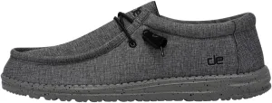 Hey Dude Men's Wally Sox | Men’s Shoes | Men's Lace Up Loafers | Comfortable & Light-Weight