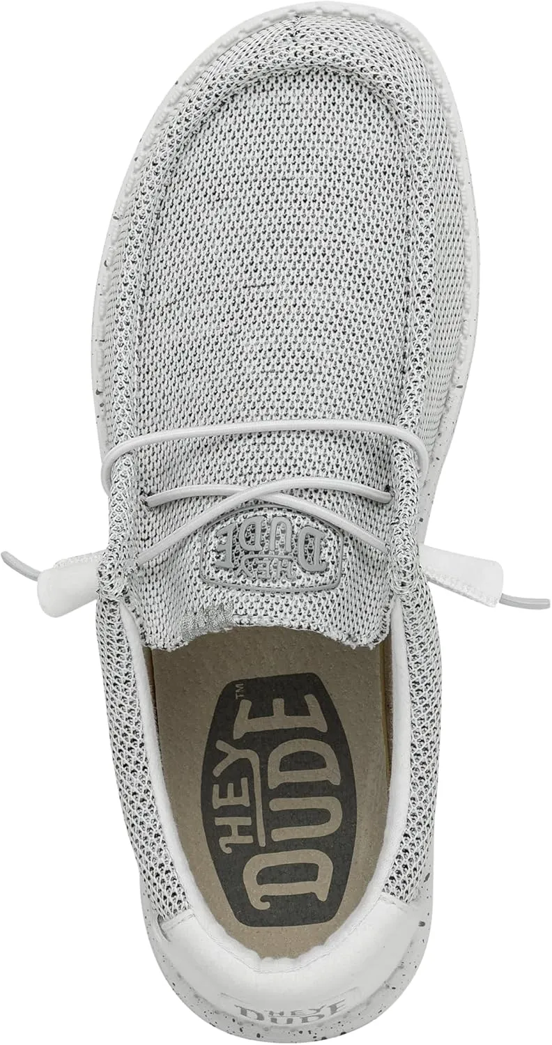 Hey Dude Men's Wally Sox | Men’s Shoes | Men's Lace Up Loafers | Comfortable & Light-Weight