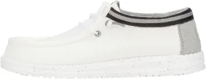 Hey Dude Men's Wally Varsity Jersey, Men’s Shoes, Men's Slip-on Loafers, Comfortable & Light-Weight
