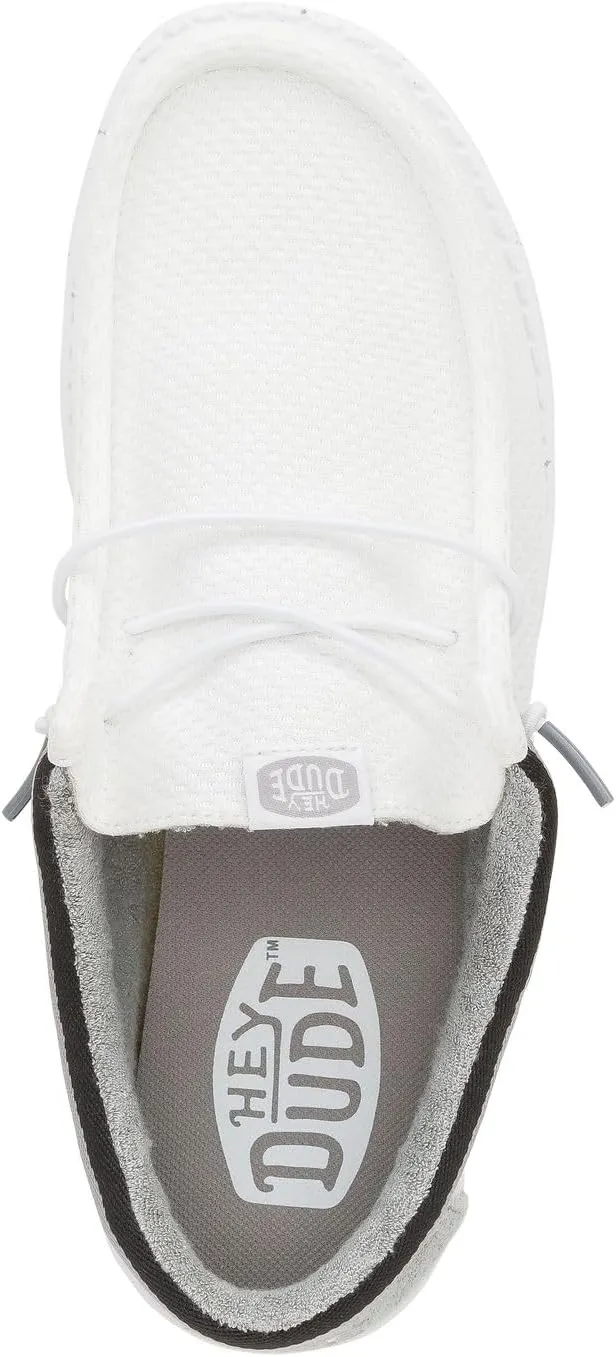 Hey Dude Men's Wally Varsity Jersey, Men’s Shoes, Men's Slip-on Loafers, Comfortable & Light-Weight
