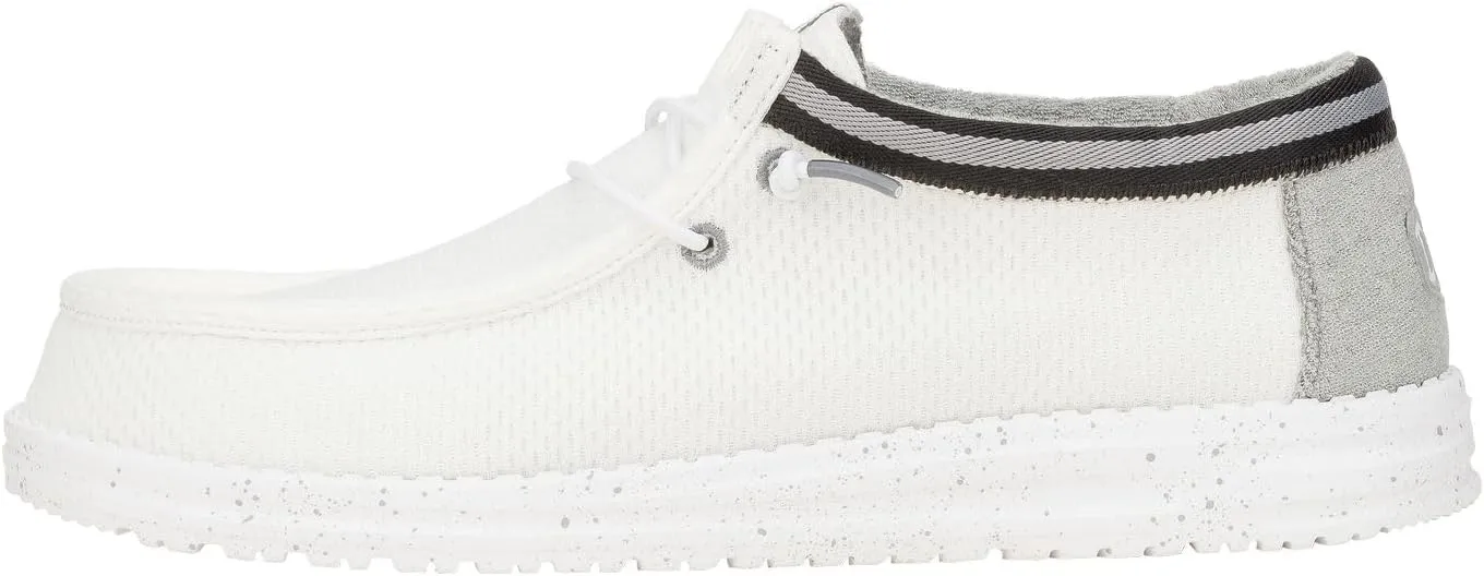 Hey Dude Men's Wally Varsity Jersey, Men’s Shoes, Men's Slip-on Loafers, Comfortable & Light-Weight