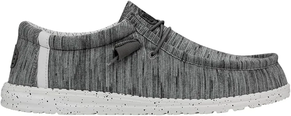 Hey Dude Men's Wally Wash | Men’s Shoes Lace Up Loafers Comfortable & Light-Weight