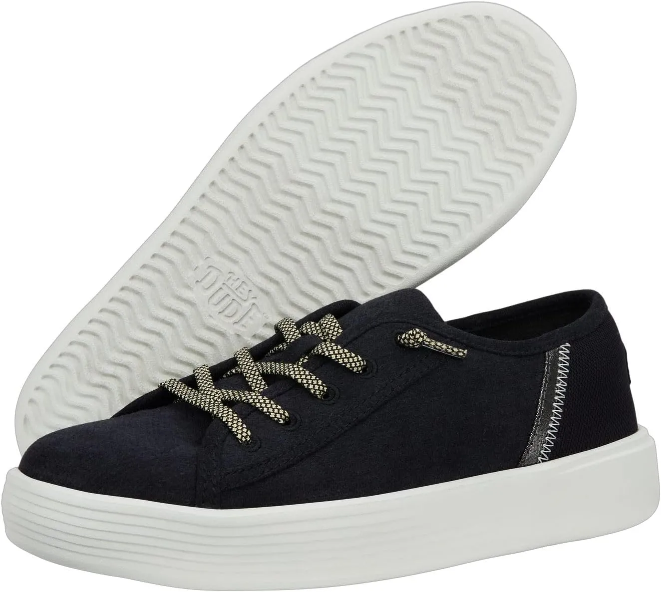 Hey Dude Women's Cody Heathered Knit Mesh | Women's Shoes | Women Slip-on Sneakers | Comfortable & Light-Weight