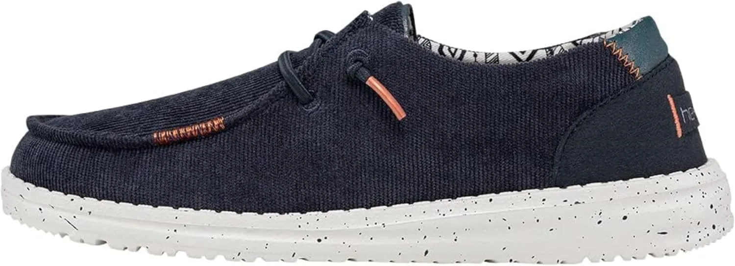 Hey Dude Women's Wendy Linen | Women’s Shoes | Women’s Lace Up Loafers | Comfortable & Light-Weight