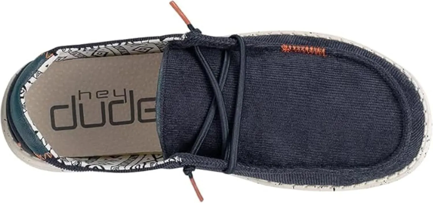 Hey Dude Women's Wendy Linen | Women’s Shoes | Women’s Lace Up Loafers | Comfortable & Light-Weight