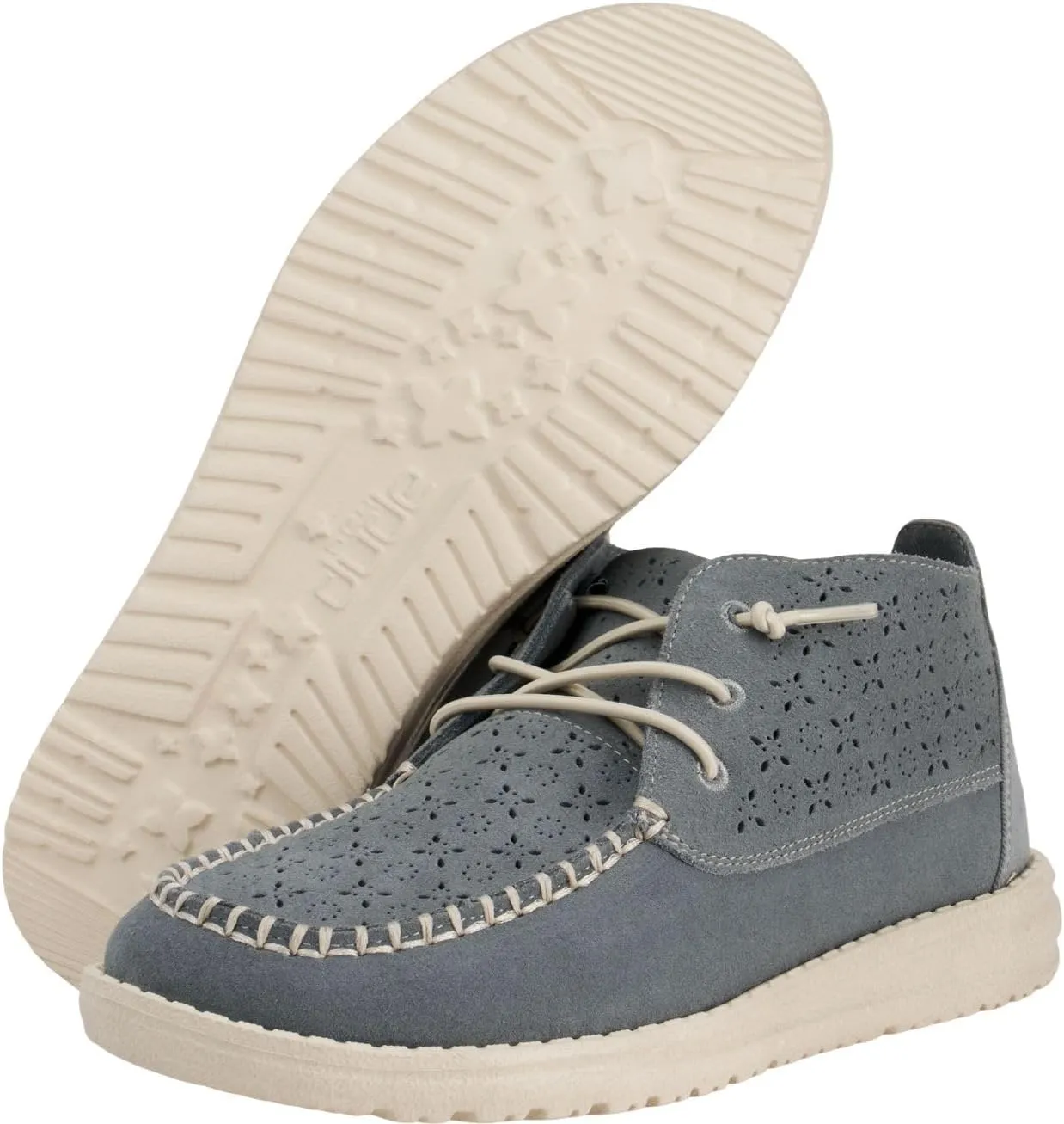Hey Dude Women's Wendy Mid Suede Boho | Women's Shoes | Women's Slip On Loafers | Comfortable & Light-Weight