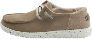 Hey Dude Women's Wendy Suede Nut Size 9 | Women’s Shoes | Women’s Lace Up Loafers | Comfortable & Light-Weight