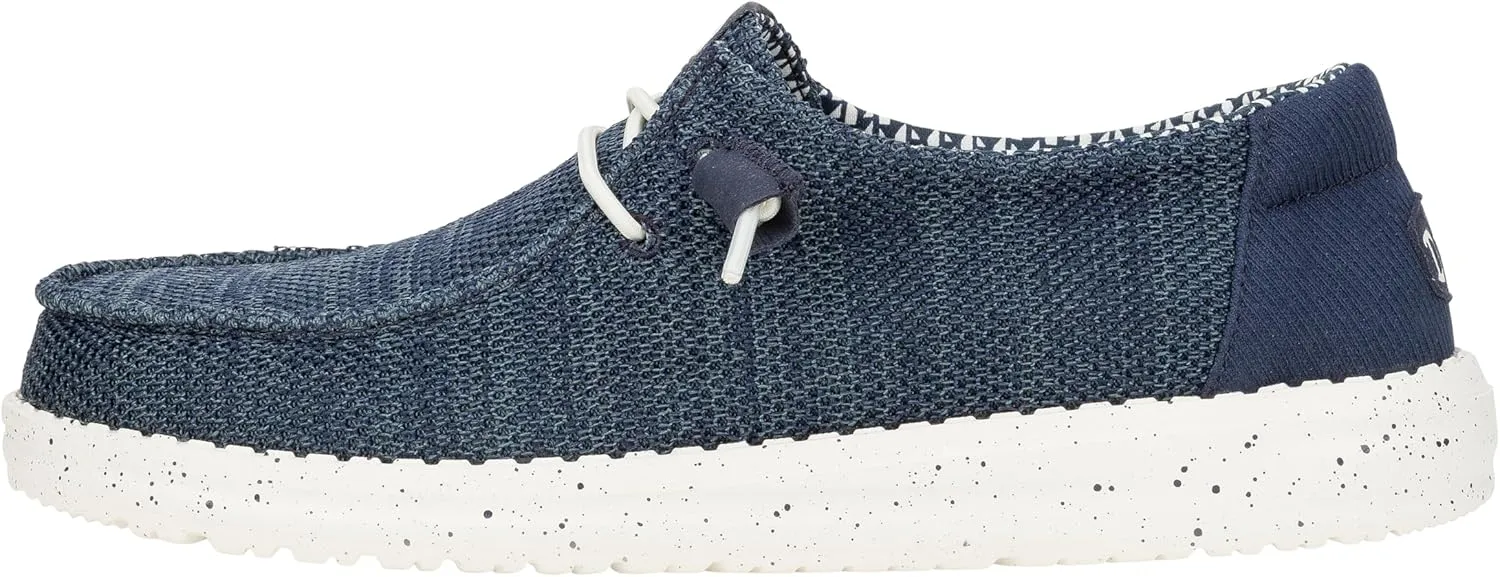 HEYDUDE Wendy Stretch Sox, Women’s Shoes, Women’s Slip-on Loafers, Comfortable & Light-Weight