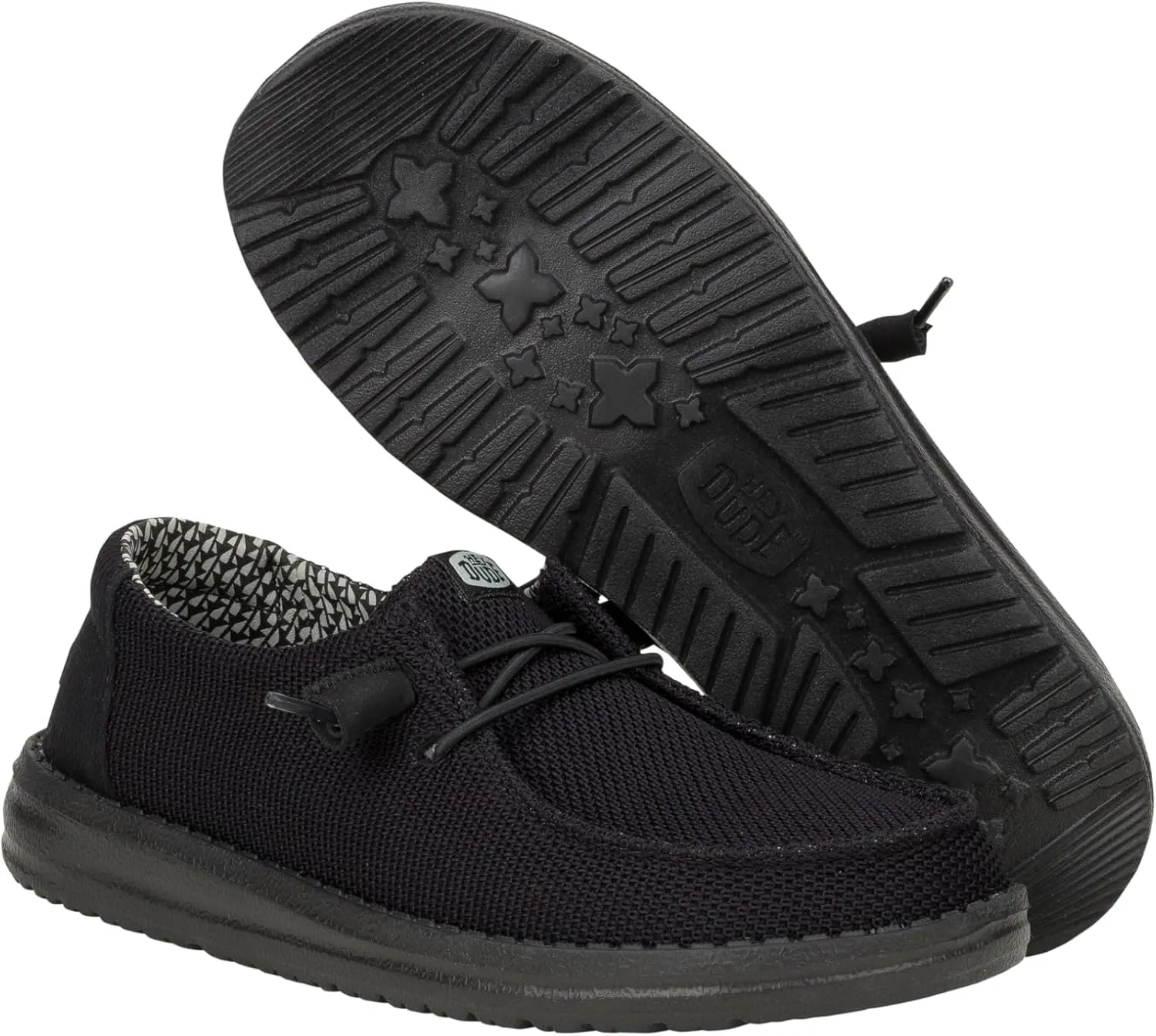 HEYDUDE Wendy Stretch Sox, Women’s Shoes, Women’s Slip-on Loafers, Comfortable & Light-Weight