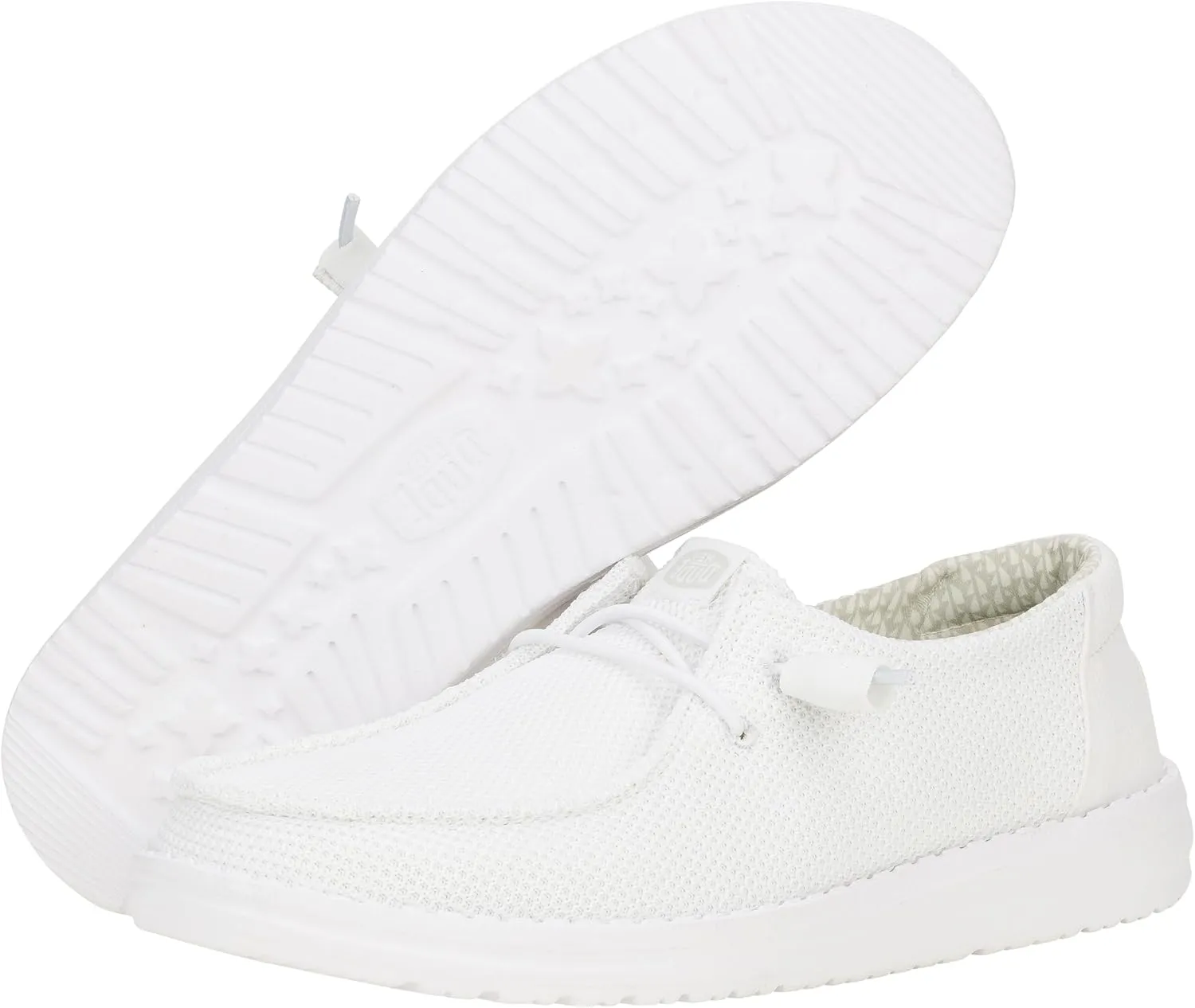 HEYDUDE Wendy Stretch Sox, Women’s Shoes, Women’s Slip-on Loafers, Comfortable & Light-Weight