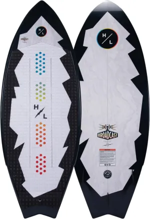 Hyperlite Broadcast Wakesurfer - Wakesurf Board Endorsed by Shaun Murray - Great for All Wake Surfers, from Beginners to Intermediate Riders