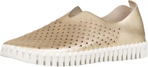 Ilse Jacobsen HORNBÆK Women's Tulip 3576 Flat | Slip-On | Low-Top | Platin | 39 EU/9 M US