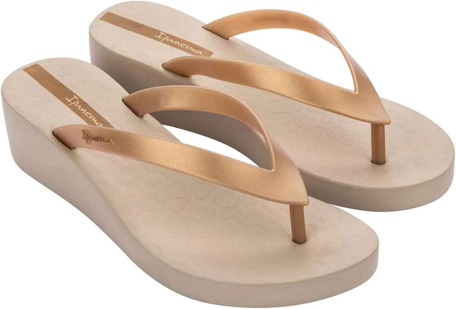 Ipanema Selfie Women's Platform Flip Flops - Comfortable and Trendy Summer Platform Thong Sandals, Wedge Sandals, Summer Dress Sandals, Dressy Flip Flops with Arch Support, Non-Slip