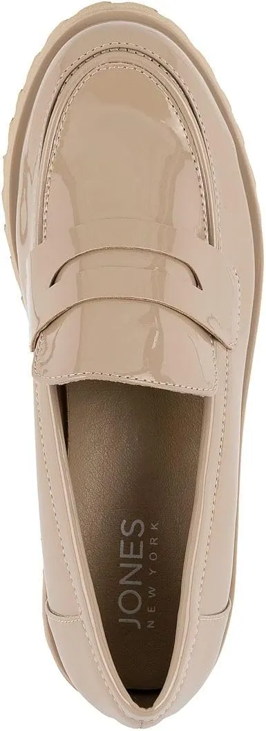 Jones New York Women Platform Slip On Chunky Loafers Shoes Penny Loafers for Ladies