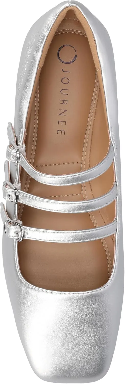 Journee Collection Women's Darlin Mary Jane Flat