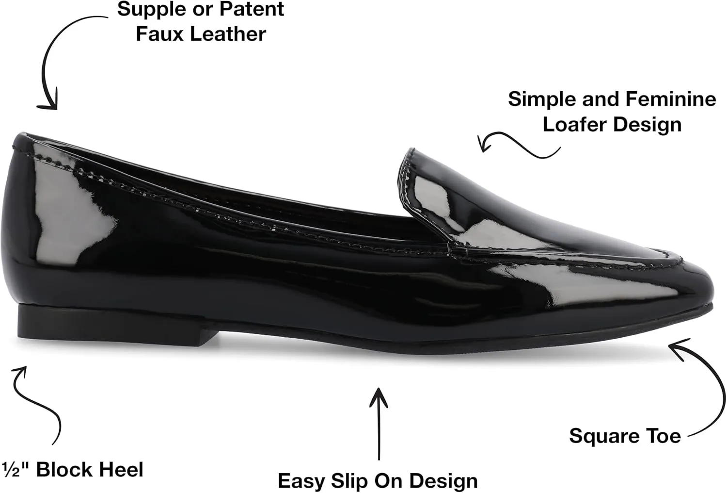 Journee Collection Women's Standard Width Loafer