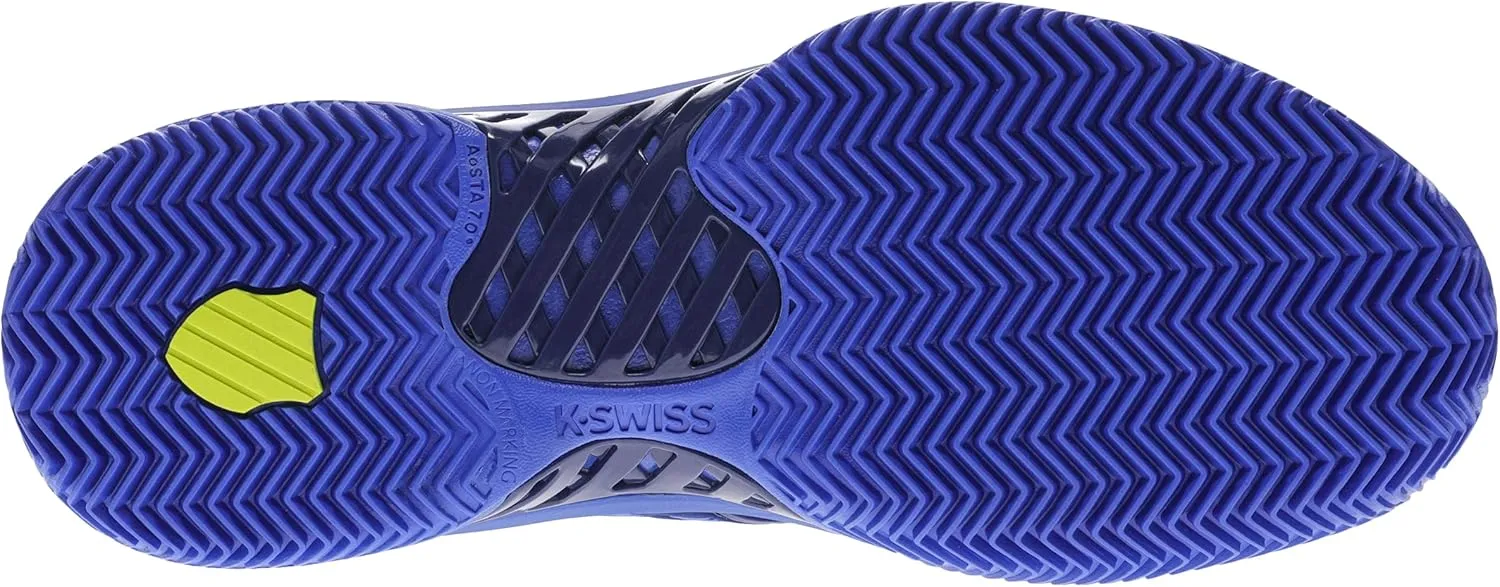 K-Swiss Men's Express Light 3 HB Padel Shoes (Dazzling Blue/Estate Blue/Evening Primerose)