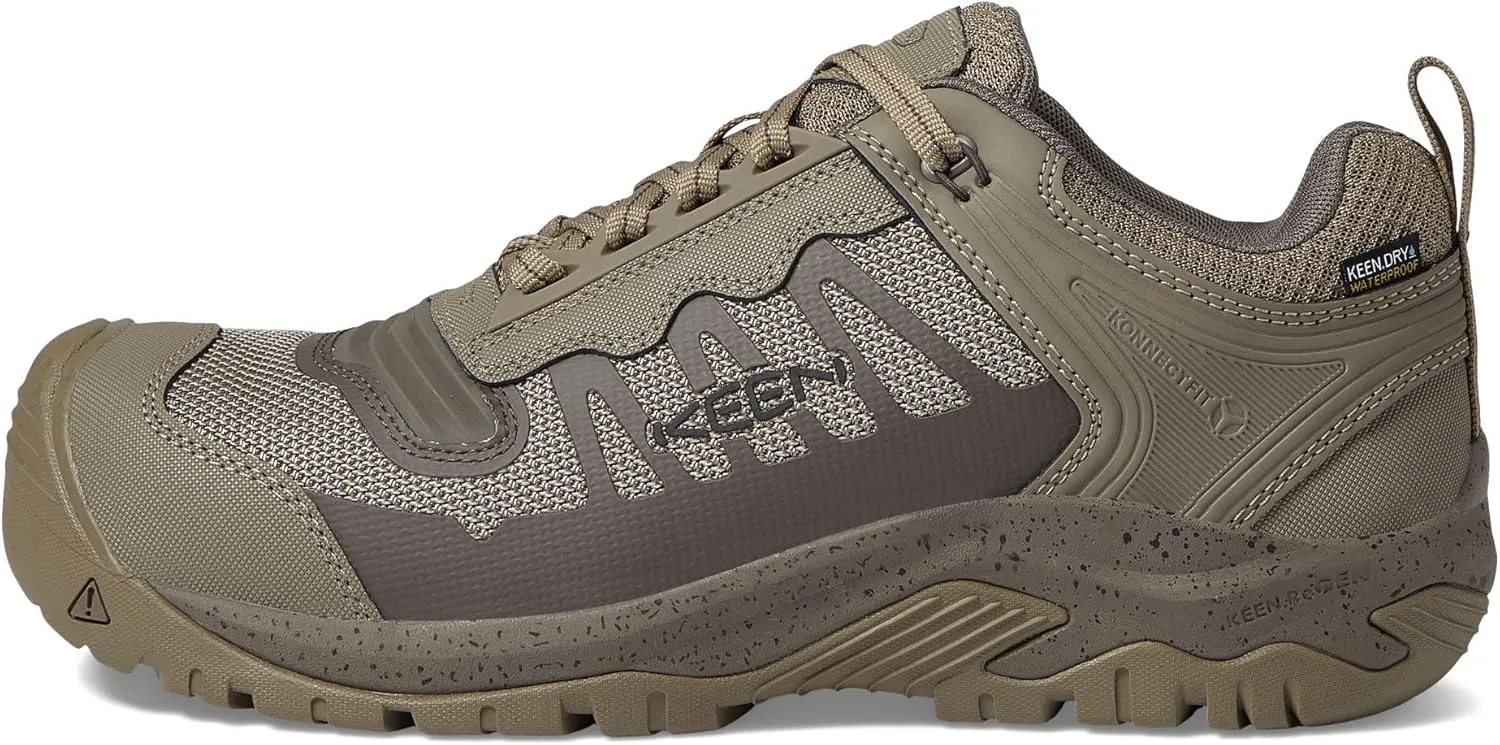 KEEN Utility Men's Reno Low Height Composite Toe Flexible Waterproof Athletic Work Shoe