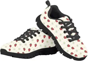 Kid Purple Girls Shoes Running Sports Sneakers Black Sole