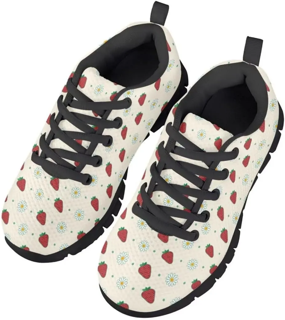 Kid Purple Girls Shoes Running Sports Sneakers Black Sole