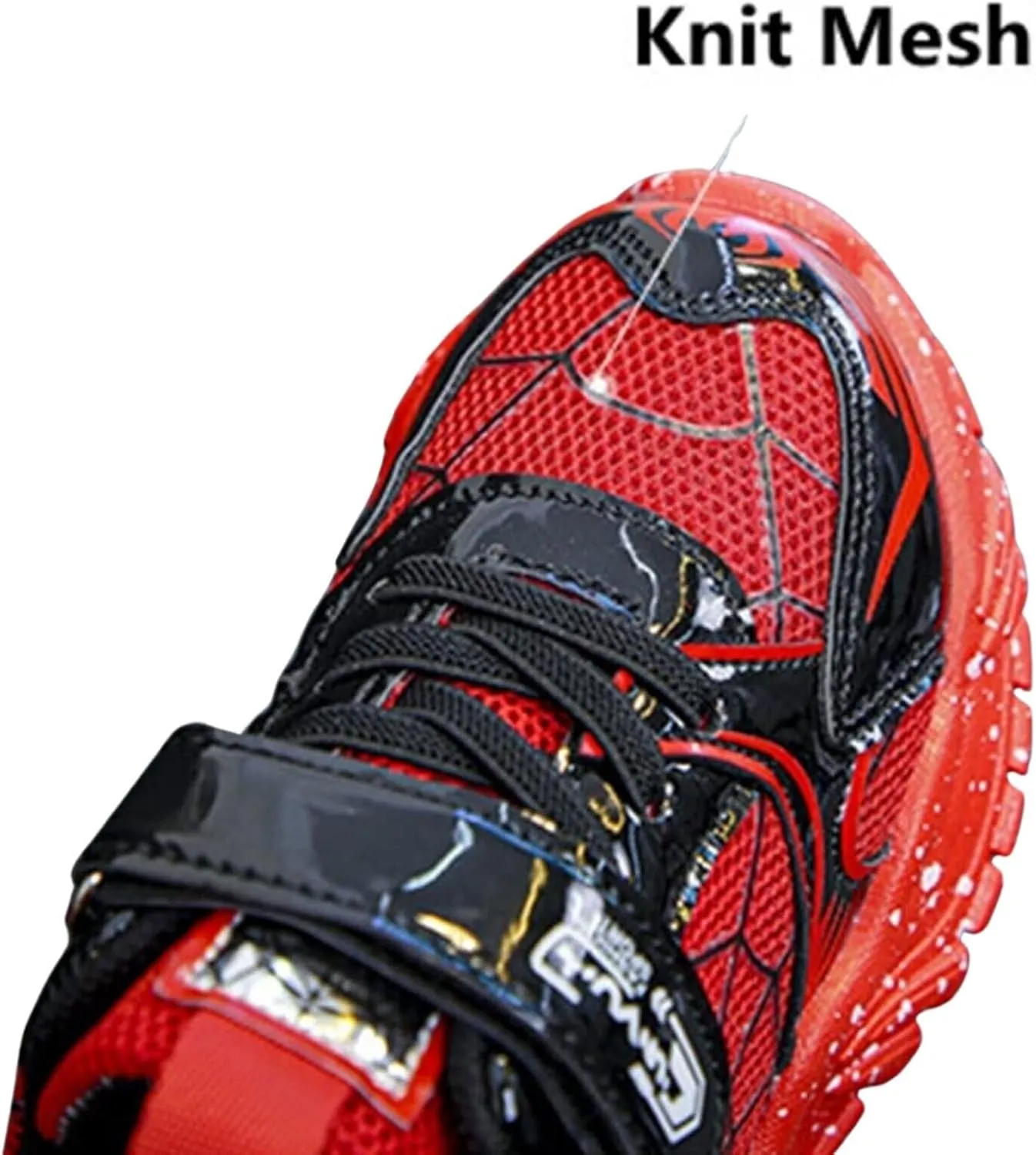 Kids Boys Light Up Trainers LED Shoes Walking Sneakers Toddler Shoes Fashion Flashing Athletic Running Shoe