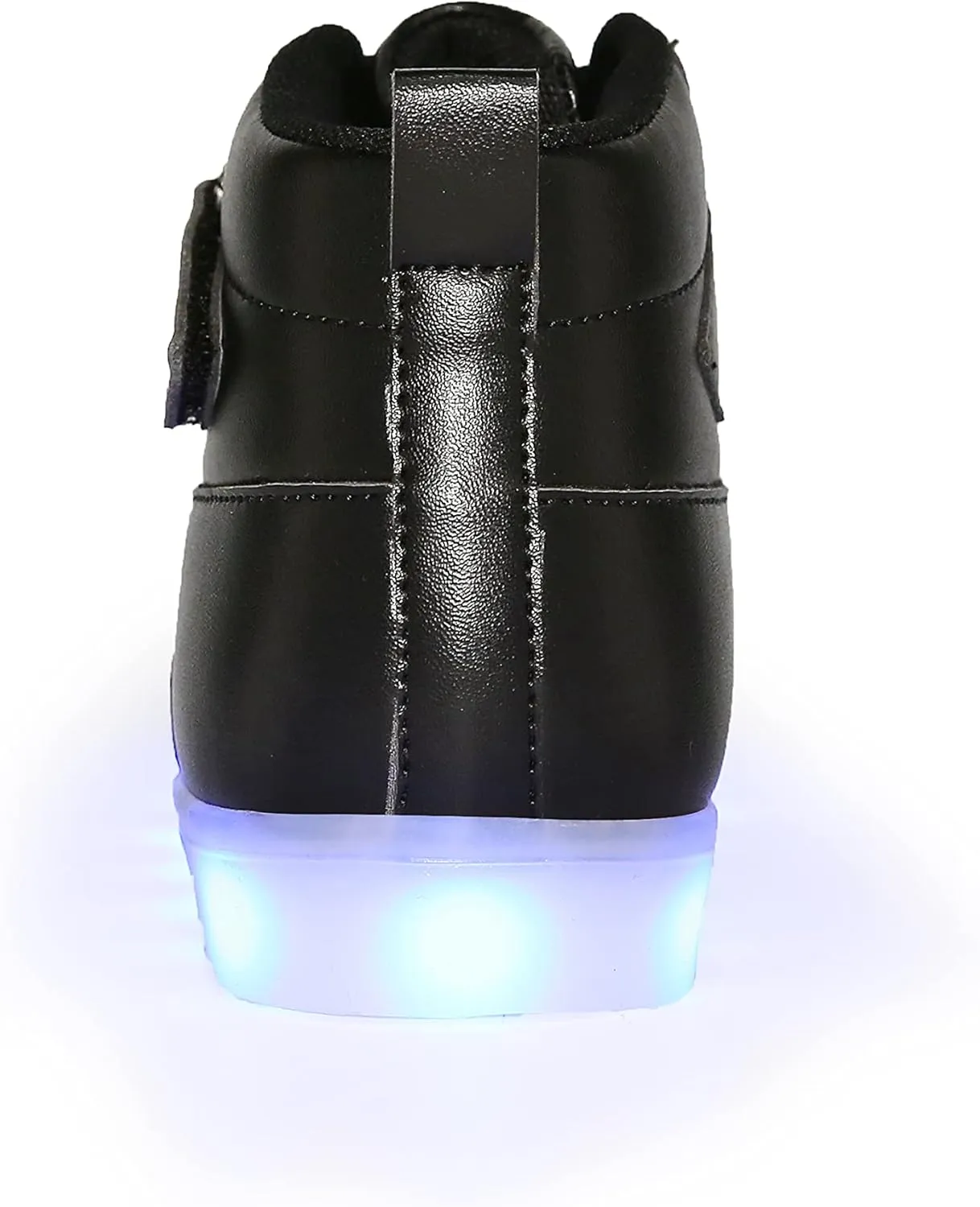 Kids LED Light up Shoes USB Charging Flashing High-top Sneakers for Boys and Girls Child Unisex