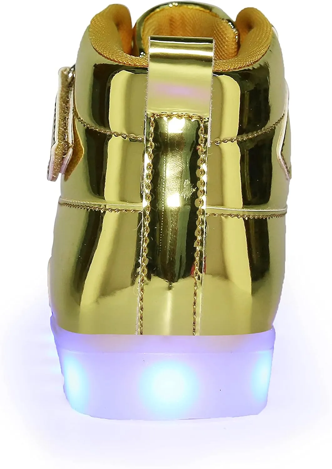 Kids LED Light up Shoes USB Charging Flashing High-top Sneakers for Boys and Girls Child Unisex