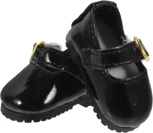 Kisangel Doll Leather Shoes for Dress up Mini Shoes Baby Girl Doll Dress up Accessories