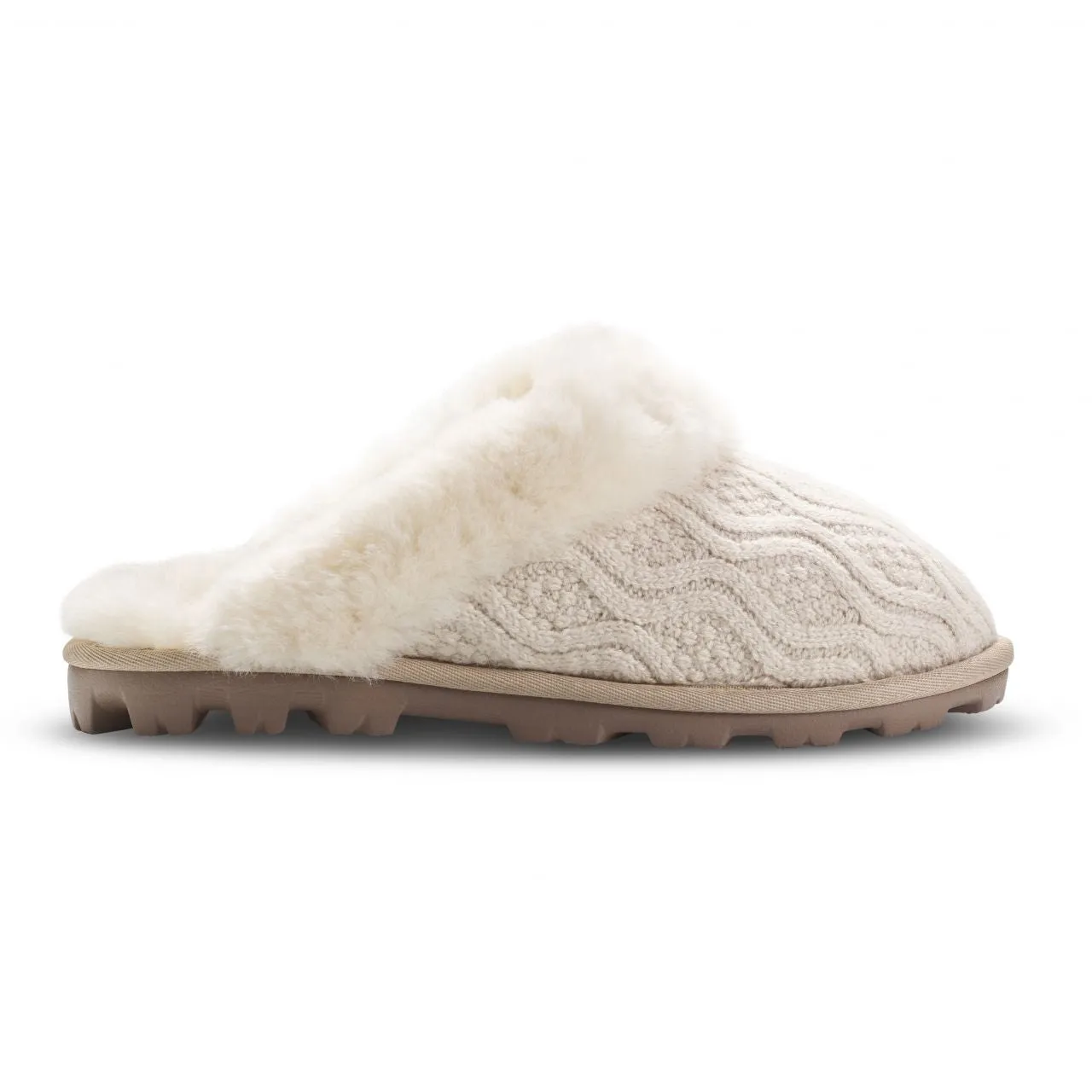 Ladies Sheepskin Mule Slipper