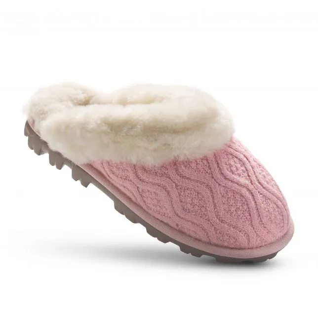 Ladies Sheepskin Mule Slipper