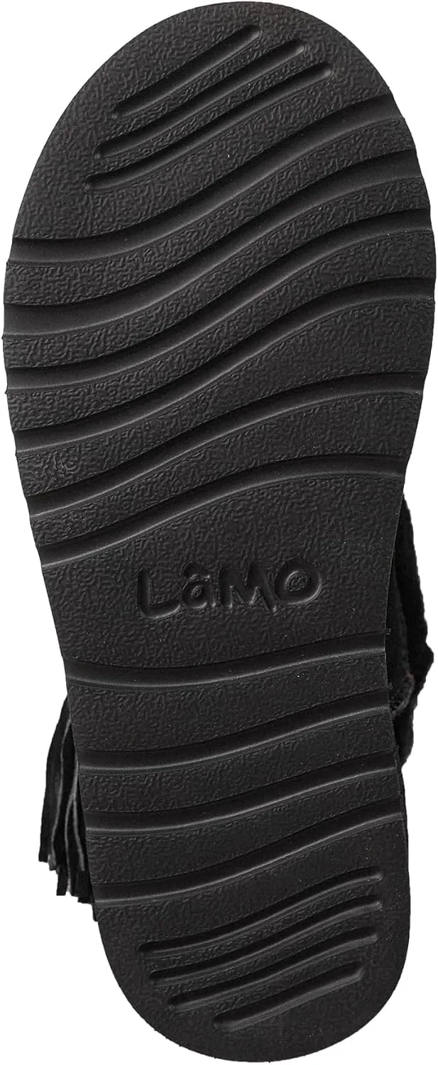 Lamo Women's Amari Platform Boots - Stylish Suede with Faux Fur Lining, Australian Sheepskin Insole, NeverWet Technology, and 1.5" Rubberlon Outsole - Premium Winter Footwear
