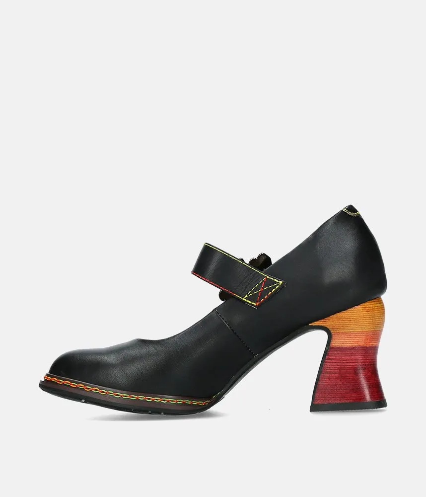 Laura Vita Retro Chic Mary Jane Shoes