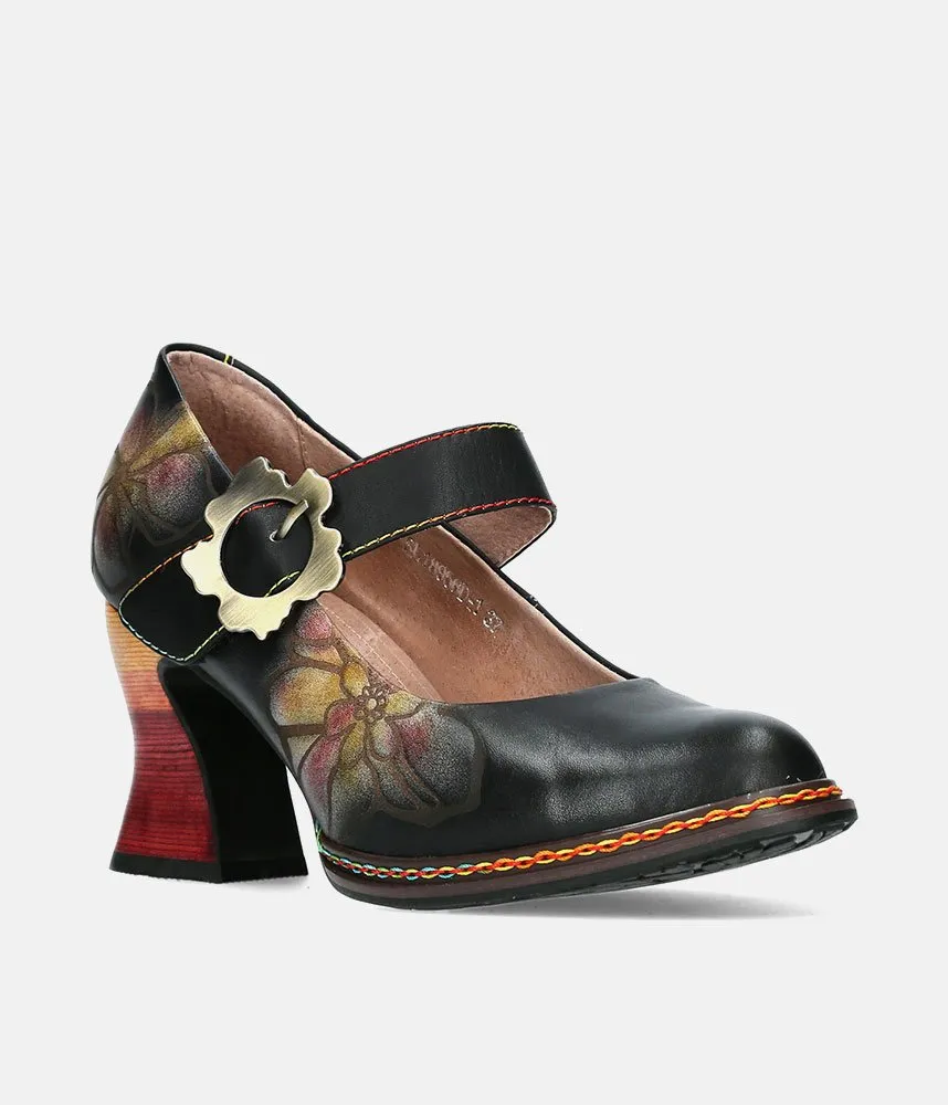 Laura Vita Retro Chic Mary Jane Shoes