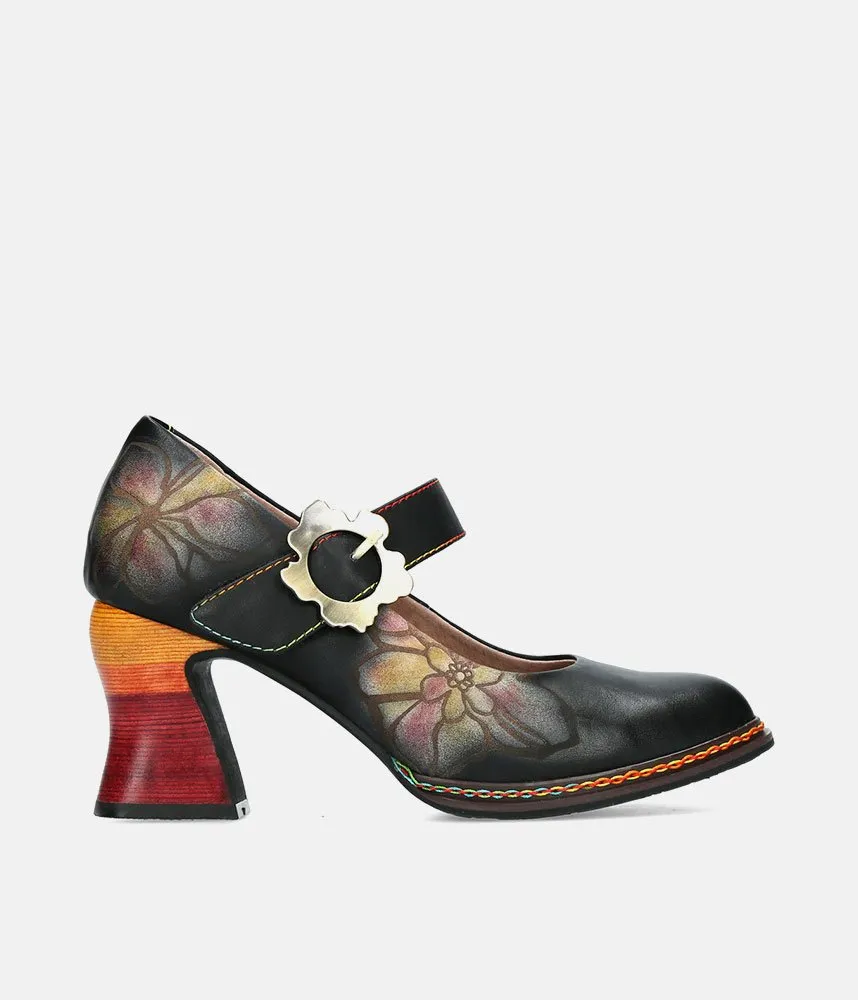 Laura Vita Retro Chic Mary Jane Shoes