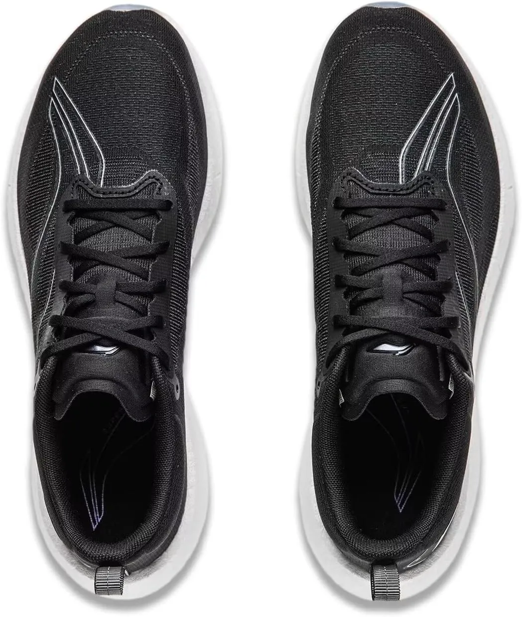 LI-NING Super Light 21 Women Running Shoes Reflective Boom Fiber High Rebound Light Weight Cushioning Sport Shoes ARBU002