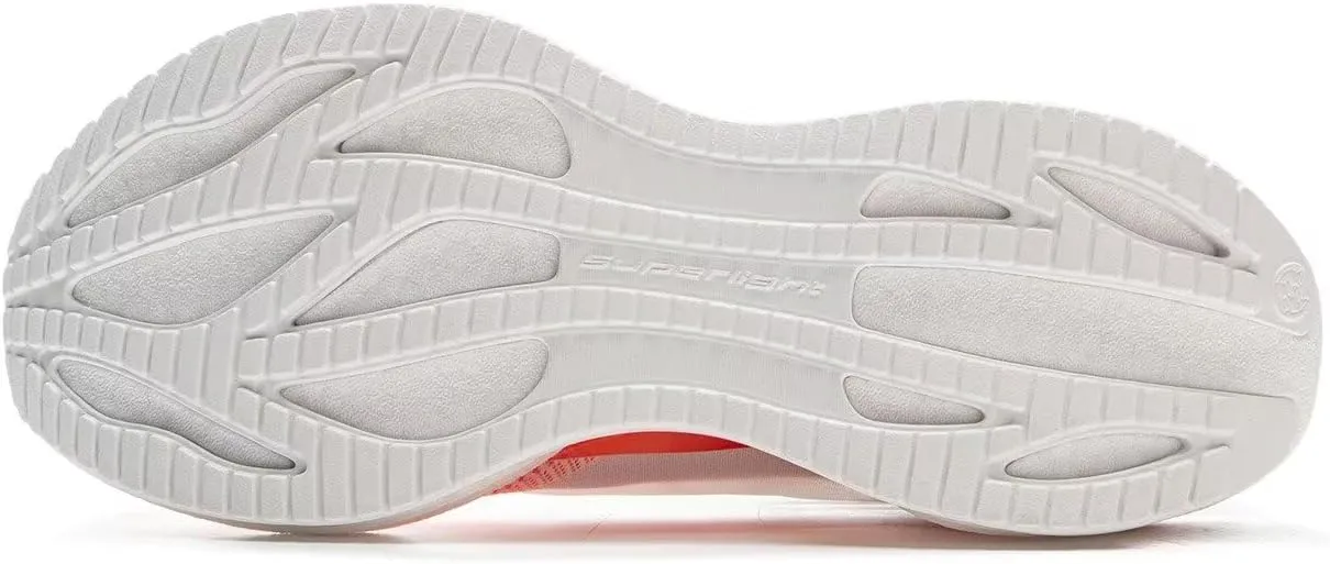 LI-NING Super Light 22 Women Running Shoes Reflective Boom Fiber High Rebound Light Weight Cushioning Sport Shoes ARBV002