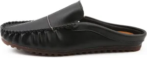 Loafers for Men Stitching Details Backless Moccasins Shoes Vegan Leather Comfortable Flexible Resistant Wedding Walking Slip On