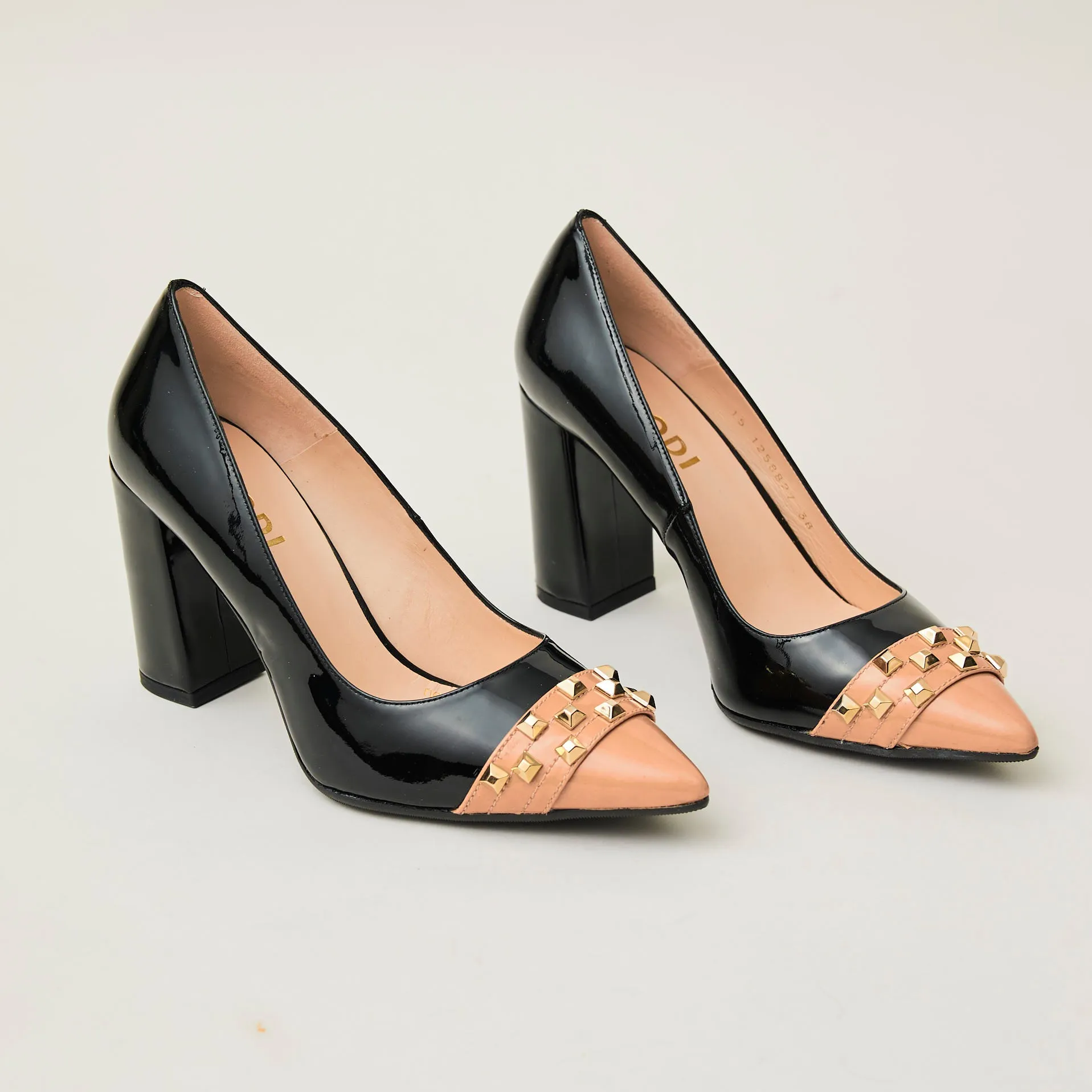 Lodi Two Tone Court Shoes