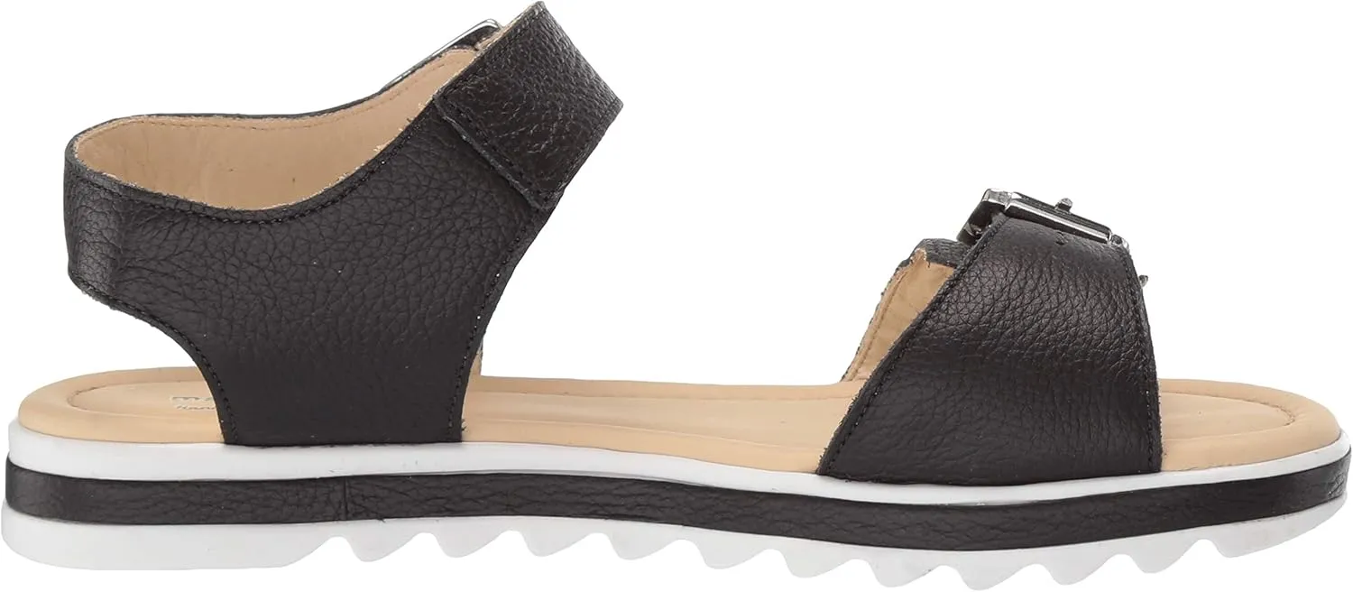 Marc Joseph New York Unisex-Child Kids Boys/Girls Leather Made in Brazil Buckle Sandal Loafer