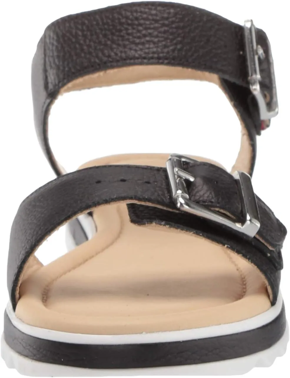 Marc Joseph New York Unisex-Child Kids Boys/Girls Leather Made in Brazil Buckle Sandal Loafer