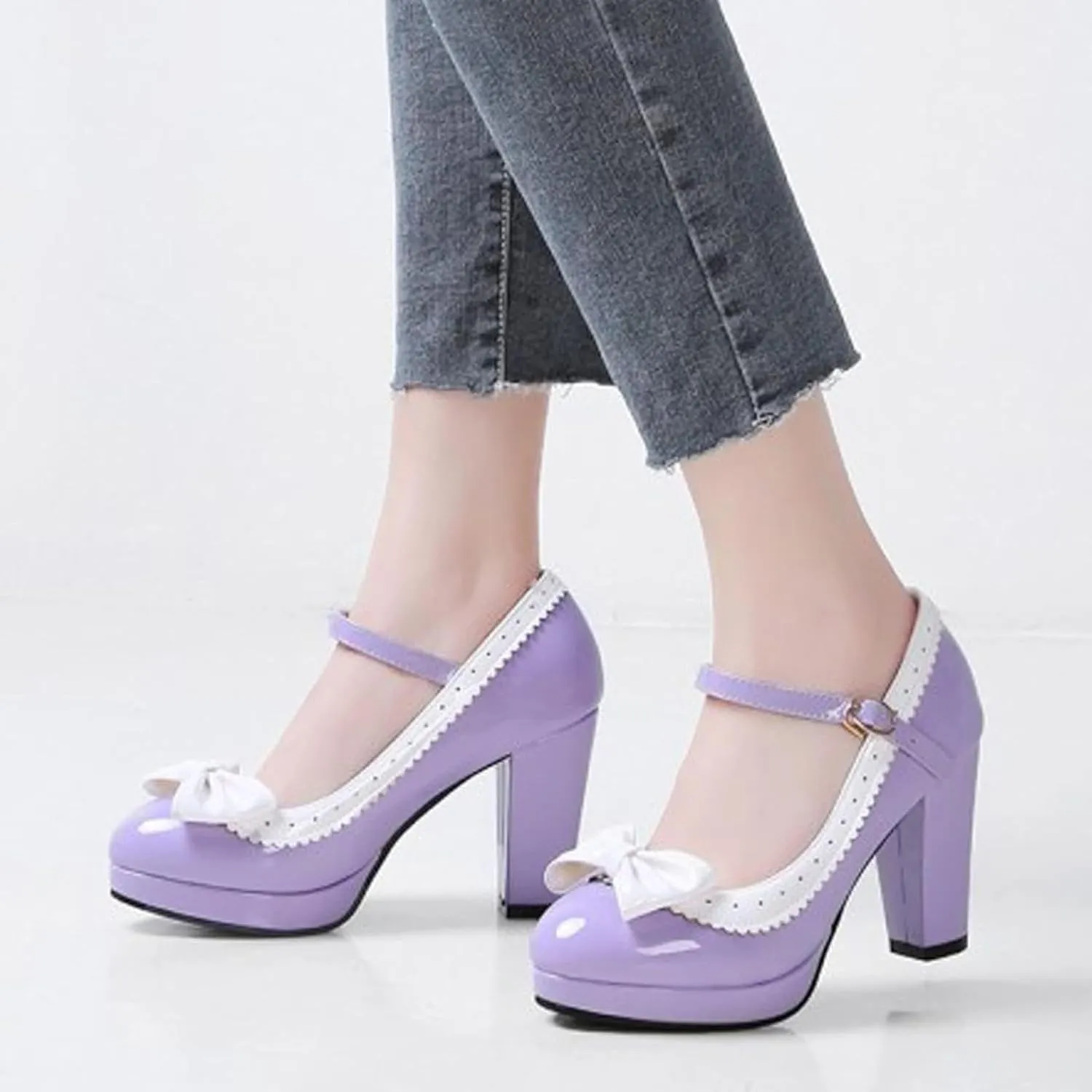 Mary Jane Women's High Heels, Flexible Formal Shoes