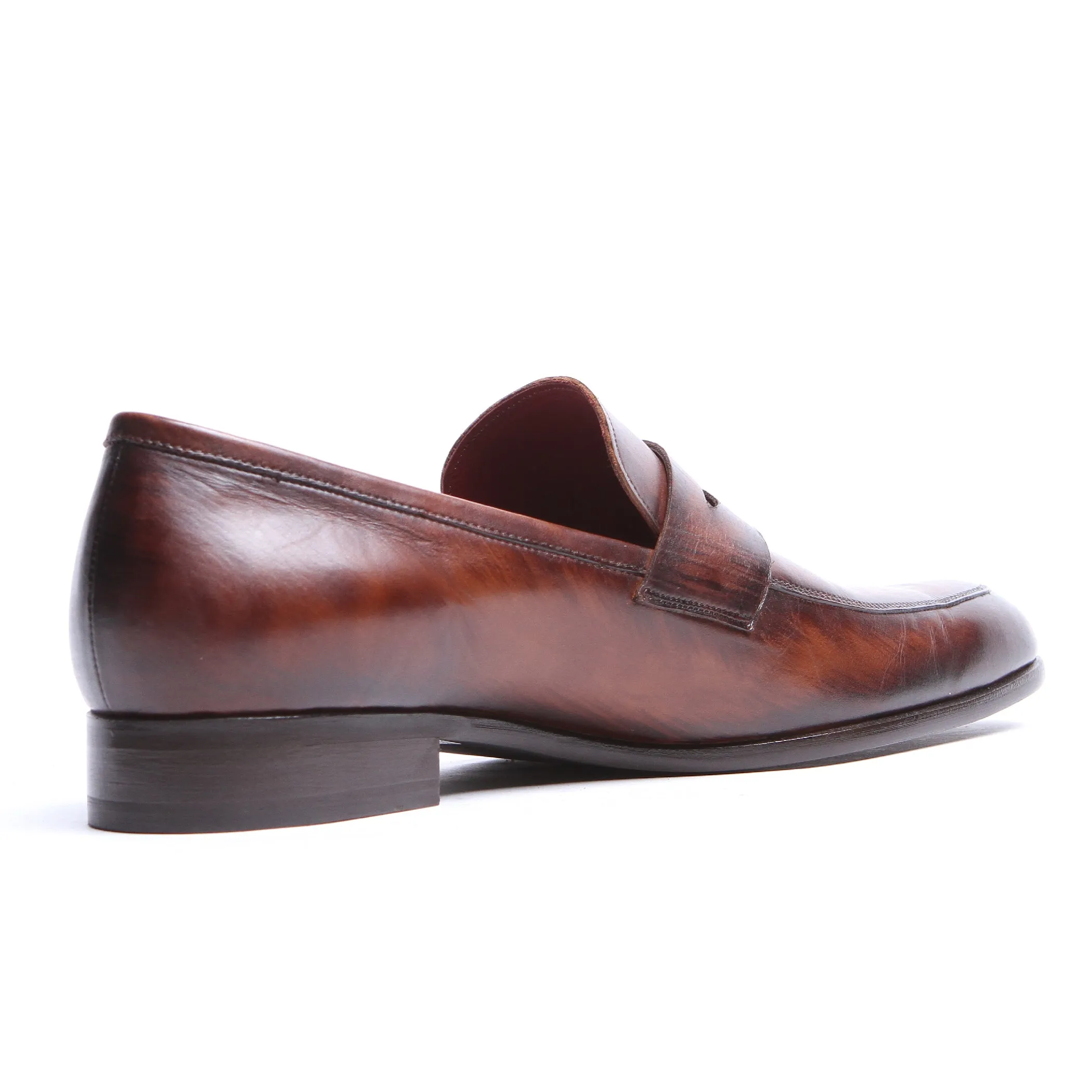 Masterpiece Penny Loafer - Tobacco (Calfskin)