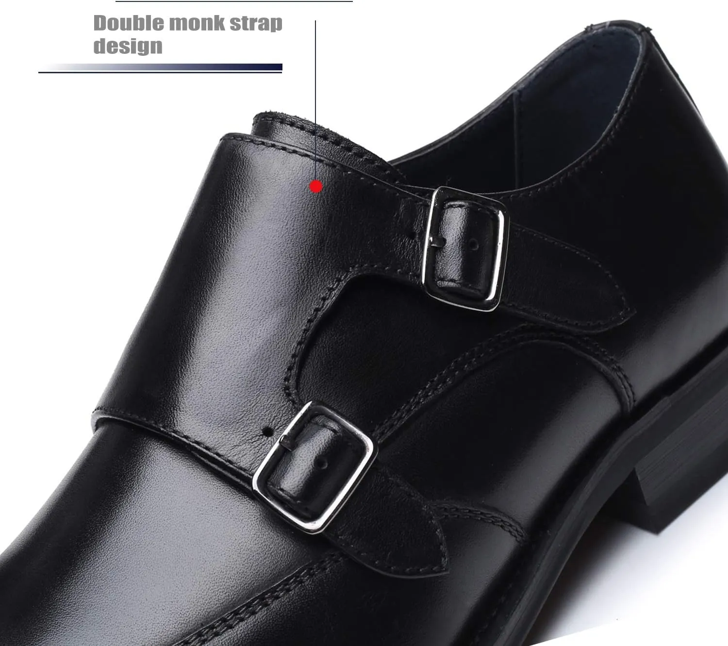Men Dress Shoes Lace Up Oxford Classic Plain Toe Modern Formal Leather Shoes for Men